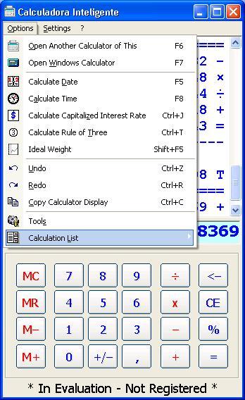 Americalculator Screenshot